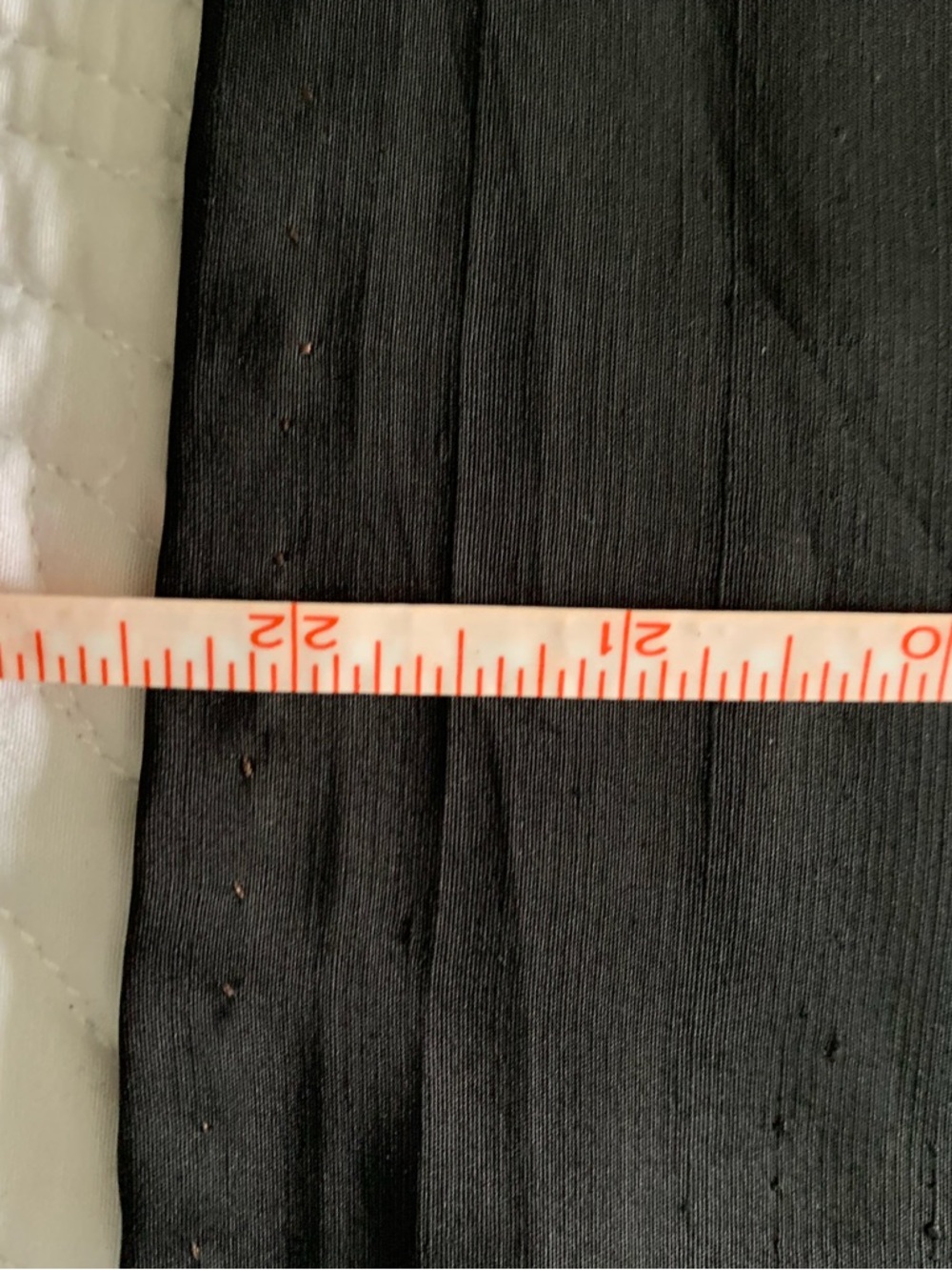 Allison Taylor Black Pencil Skirt with Floral Embroidery Size P10 - Picture 5 of 5